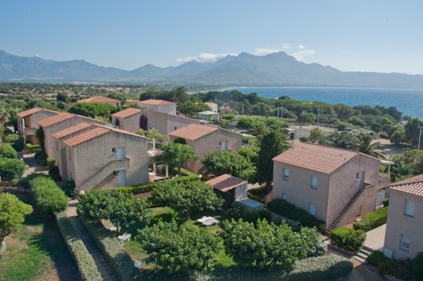 Vue d'ensemble de la résidence en Corse